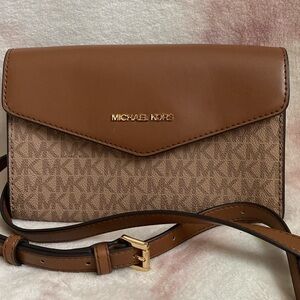 Michael Kors Charlotte Crossbody Leather Bag